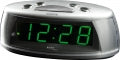 ELITE Sveglia LED a corrente (cavetto USB e spina inclusi) - ARGENTO - LED alarm clock powered by electricity (USB cable and plug included) - SILVER DV630_S Multifunction Armbanduhr Silber ansicht-2