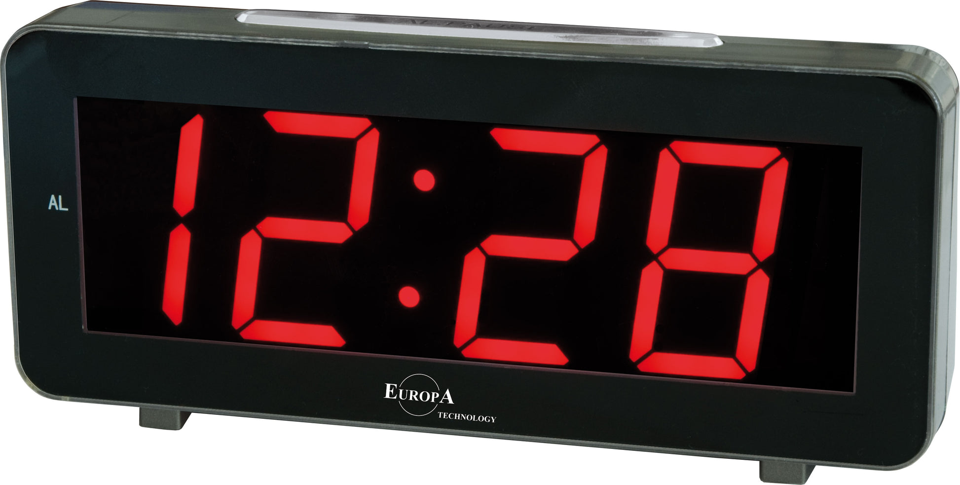 ELITE Sveglia LED a corrente (cavetto USB e spina inclusi) - NERO - LED alarm clock powered by electricity (USB cable and plug included) - BLACK DV640_B Multifunction Armbanduhr Schwarz ansicht-3