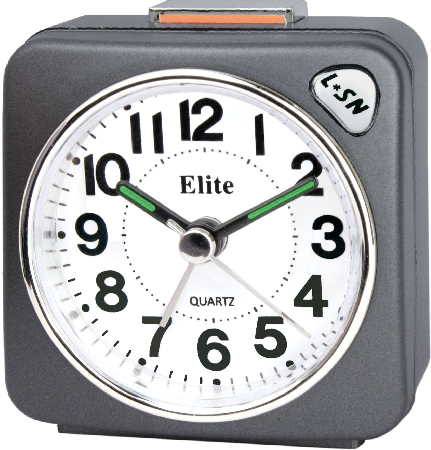 ELITE Sveglia silent con luce e snooze - ANTRACITE - Silent alarm clock with light and snooze - GREY RS7150_G Multifunction Armbanduhr Grau ansicht-3