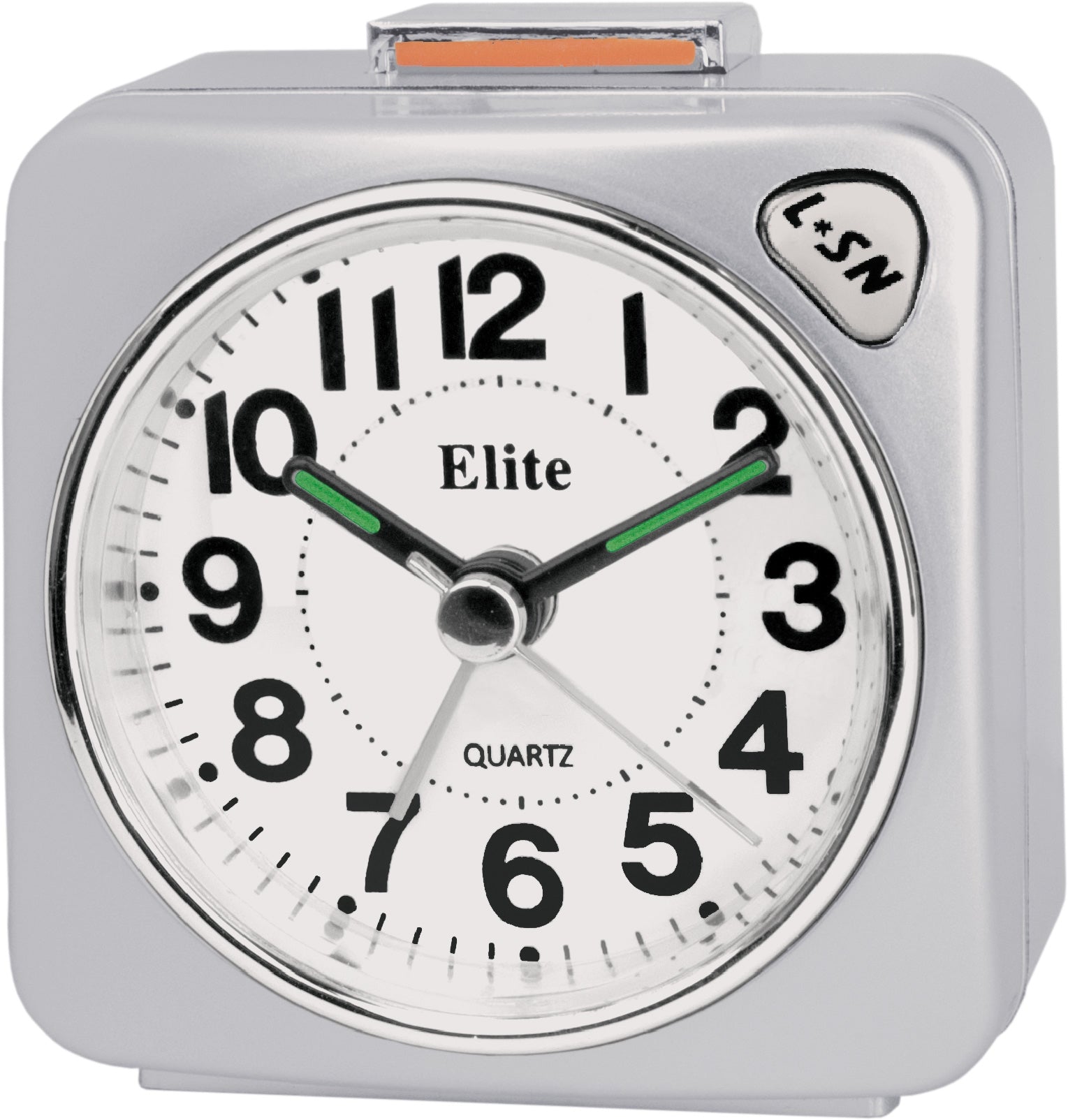 ELITE Sveglia silent con luce e snooze - ARGENTO - Silent alarm clock with light and snooze - SILVER RS7150_S Multifunction Armbanduhr Silber