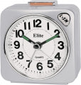 ELITE Sveglia silent con luce e snooze - ARGENTO - Silent alarm clock with light and snooze - SILVER RS7150_S Multifunction Armbanduhr Silber ansicht-2