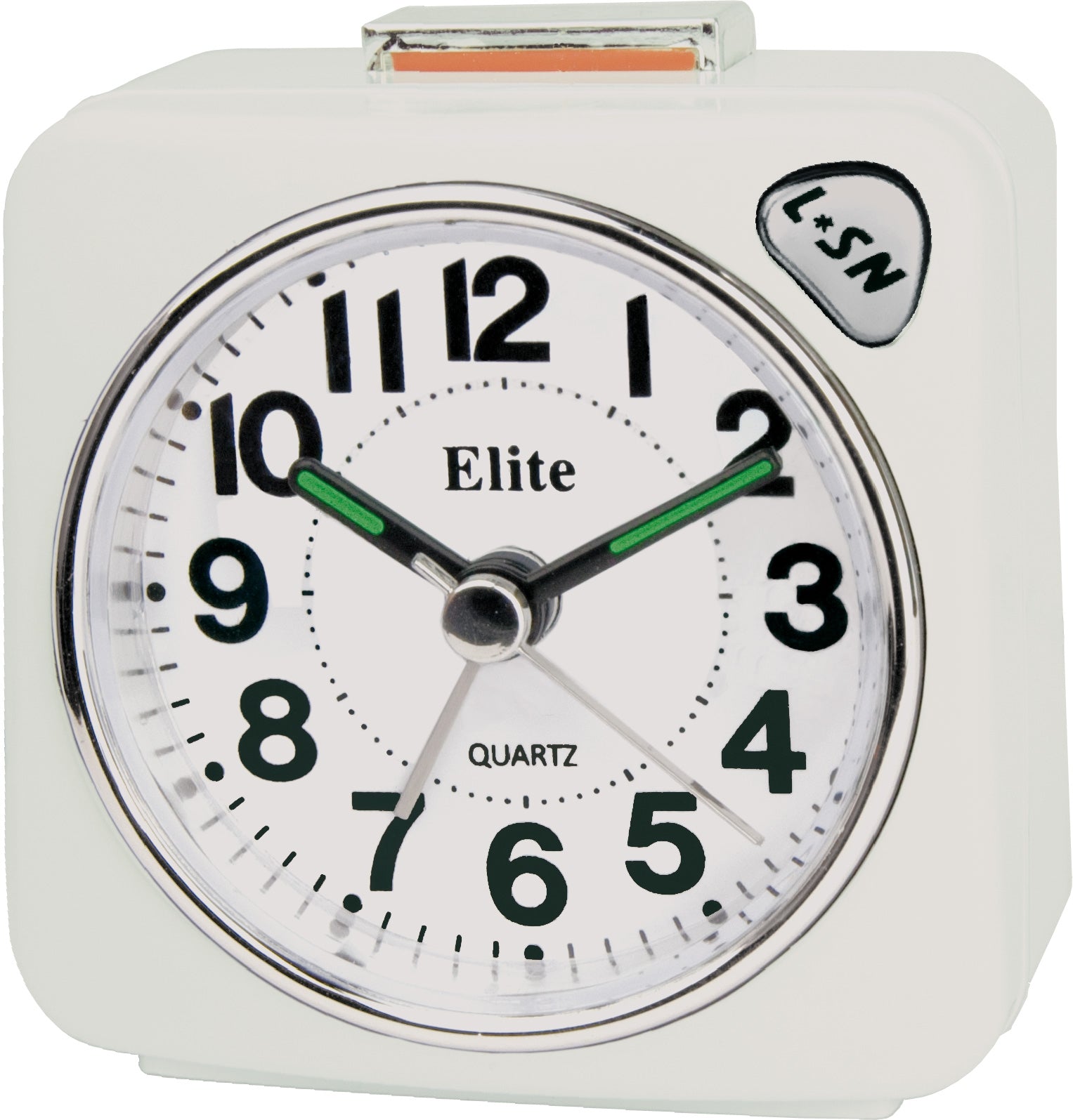 ELITE Sveglia silent con luce e snooze - BIANCO - Silent alarm clock with light and snooze - WHITE RS7150_W Multifunction Armbanduhr Weiss