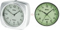 ELITE Sveglia silent con luce e snooze. quadrante fosforescente - ARGENTO - Silent alarm clock with light and snooze. phosphorescent dial - SILVER RS7160_S Multifunction Armbanduhr Silber ansicht-2