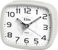 ELITE Sveglia silent con luce LED e snooze - BIANCO - Silent alarm clock with LED light and snooze - WHITE ST5630_W Multifunction Armbanduhr Weiss ansicht-2