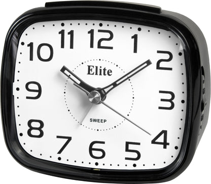 ELITE Sveglia silent con luce LED e snooze - NERO - Silent alarm clock with LED light and snooze - BLACK ST5630_B Multifunction Armbanduhr Schwarz
