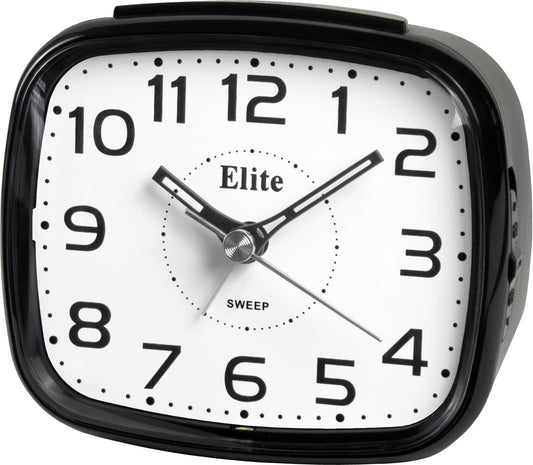ELITE Sveglia silent con luce LED e snooze - NERO - Silent alarm clock with LED light and snooze - BLACK ST5630_B Multifunction Armbanduhr Schwarz