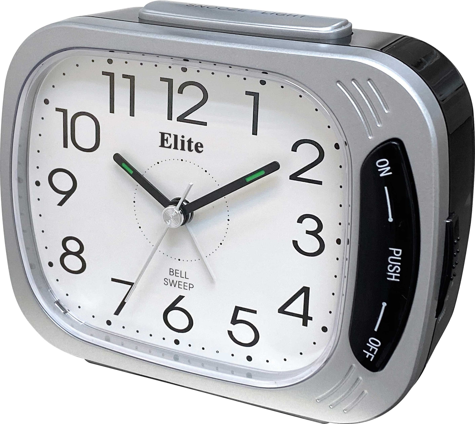 ELITE Sveglia silent. suoneria su campanello. luce. snooze - ARGENTO - Silent alarm clock. bell ring. light. snooze - SILVER ST5650_S Multifunction Armbanduhr Silber ansicht-3