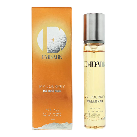Embark Embark, My Journey Rajasthan, Eau de Parfum, Unisex, 15 ml Regular