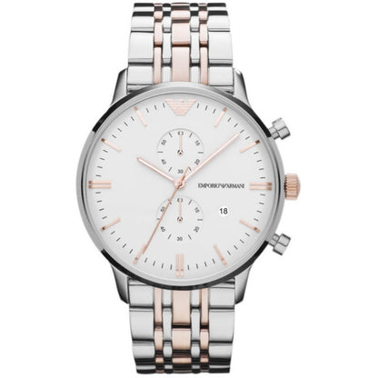 EMPORIO ARMANI AR0399 Chronograph Armbanduhr 43 mm ansicht-3