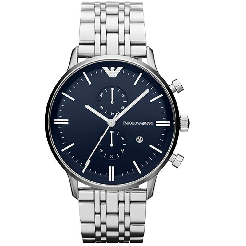 EMPORIO ARMANI AR1648 Chronograph Armbanduhr 43 mm ansicht-3