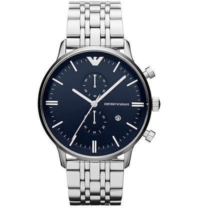 EMPORIO ARMANI AR1648 Chronograph Armbanduhr 43 mm ansicht-3