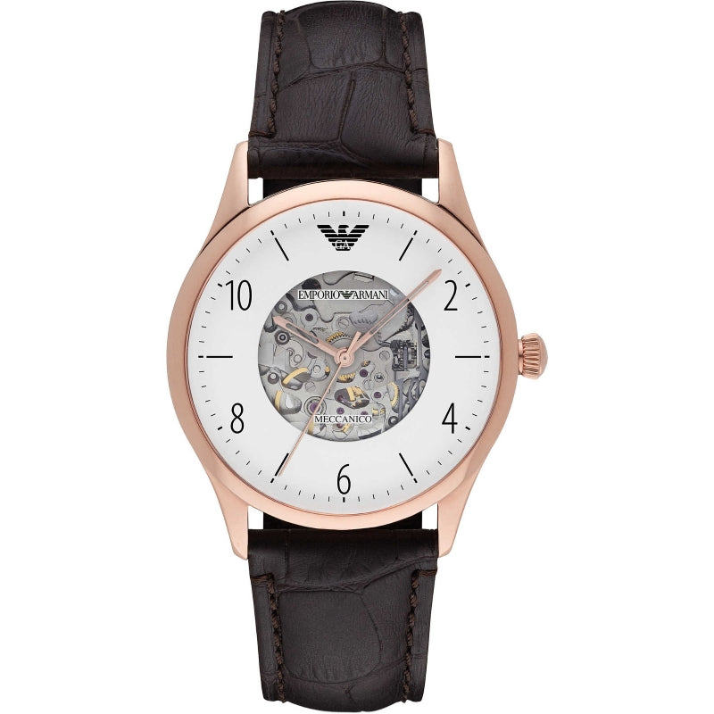 EMPORIO ARMANI AR1920 Only Time Armbanduhr 43 mm Gold ansicht-3