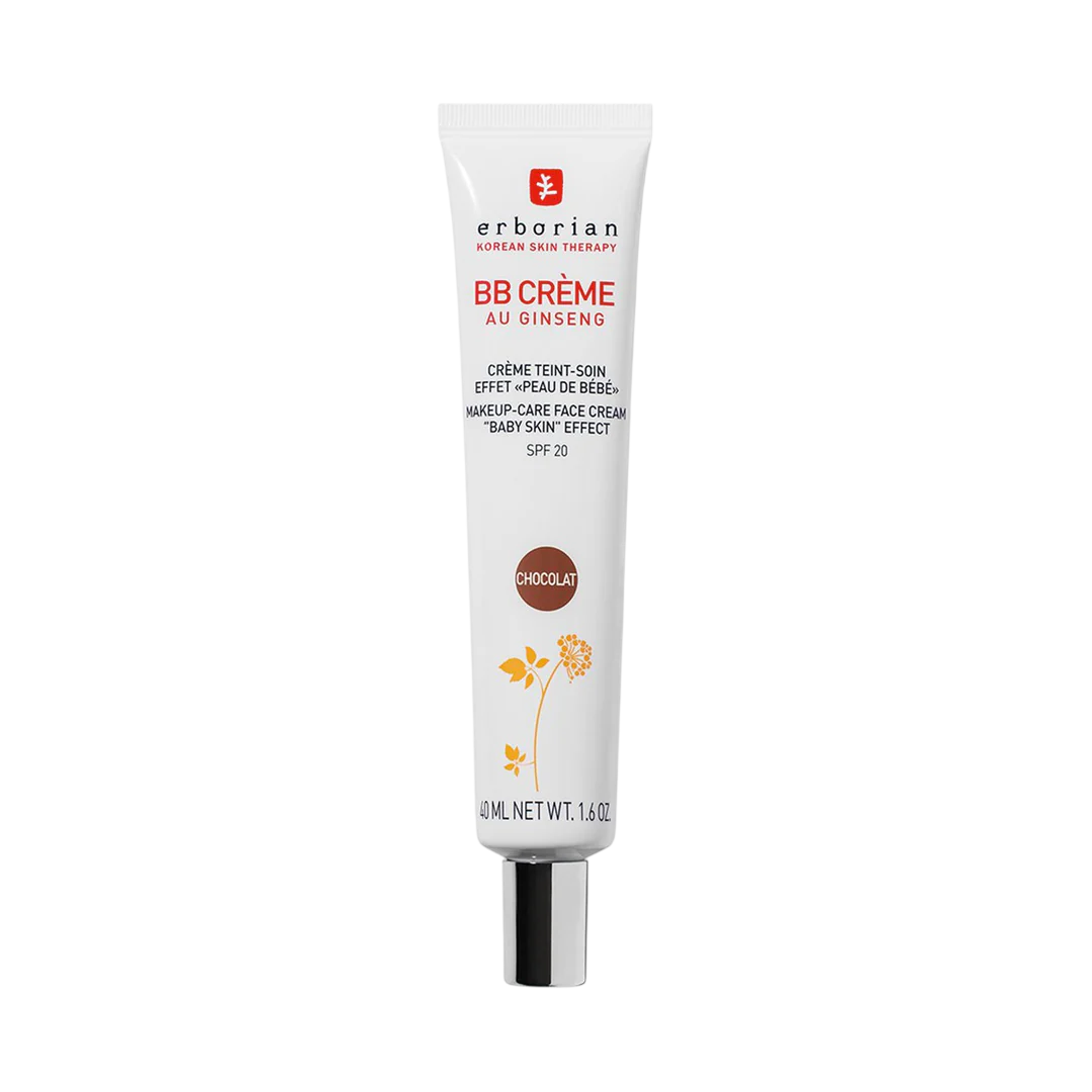 Erborian Erborian, B.B Cream, Ginseng, Matt, BB-Creme, Schokolade, SPF 20, 40 ml Regular