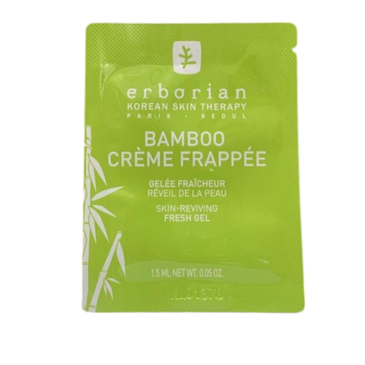 Erborian Erborian, Bamboo Creme Frappee, Hydratisierend, Gel, Für das Gesicht, 1.5 ml *Muster Sample