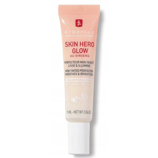 Erborian Erborian, Skin Hero, Ginseng, Glättend & aufhellend, Emulsion, Für das Gesicht, 15 ml Regular