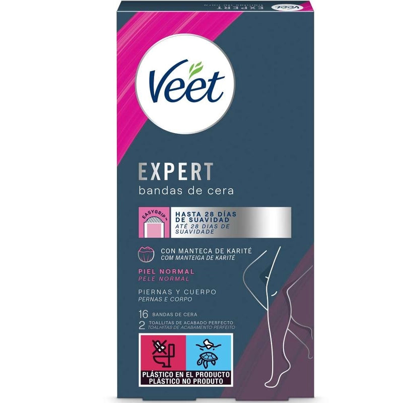 VEET VEET Depil Banda Corporal Expert 16 Enthaarungsstreifen für den Körper Kosmetik