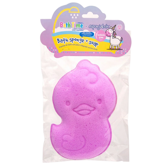 Esponjabon Esponjabon, Bubble Gum, Reinigung, Feinschmecker, Seife und Schwamm 2-in-1, Körper Regular