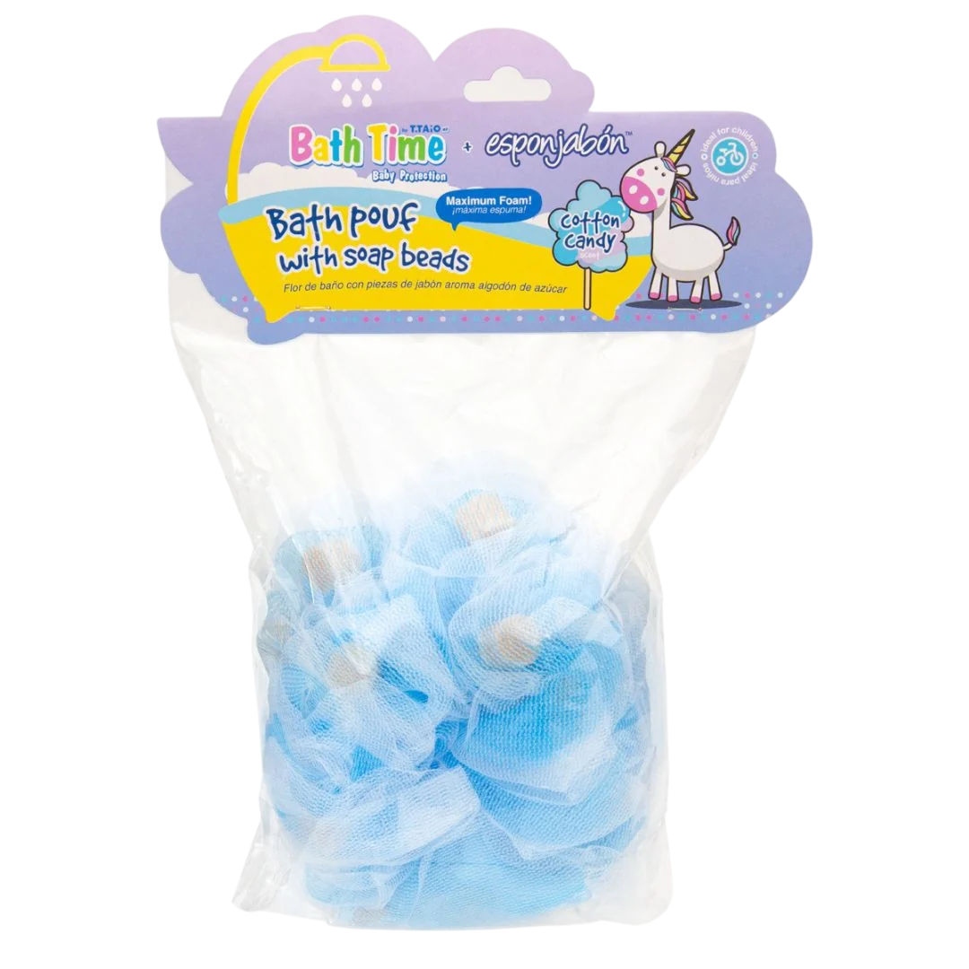 Esponjabon Esponjabon, Cotton Candy, Cleansing & Exfoliating, Feinschmecker, Seife und Schwamm 2-in-1, Körper Regular
