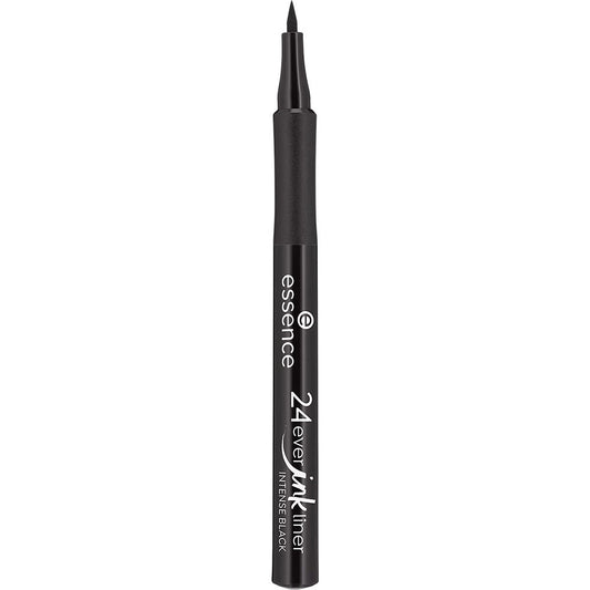Essence 24 Ever Ink Liner 01 Intensives Schwarz – Wasserdichter Flüssig-Eyeliner 1.2 ml
