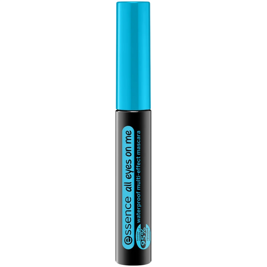 Essence All Eyes On Me Wimperntusche 01 Weiches Schwarz – Wasserdichter Multieffekt-Mascara