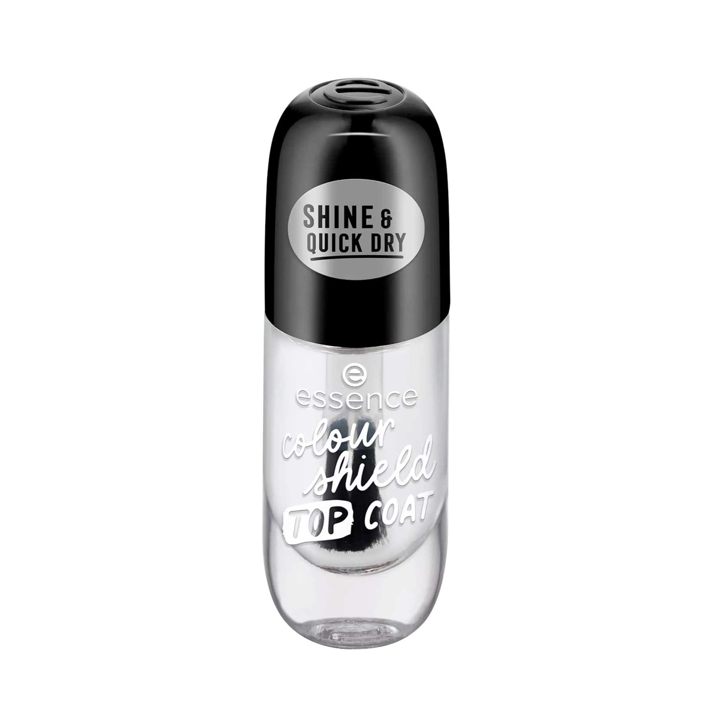 Essence Colour Shield Decklack – Nagelstärkender Schutzlack, 8 ml