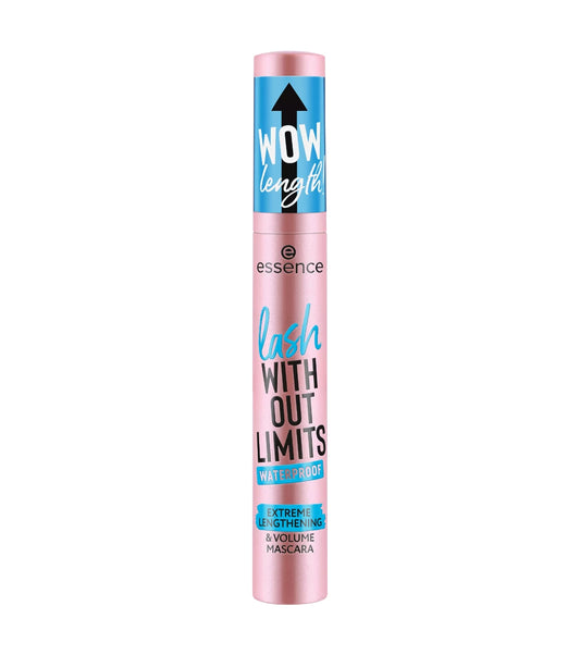 Essence Lash Without Limits Mascara 03 Schwarz – Wasserdicht & Extra Volumen, 13 ml