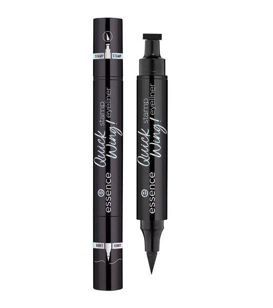 Essence Quick Wing! Flüssiger Eyeliner 01 Schwarz – Präziser, matter Look