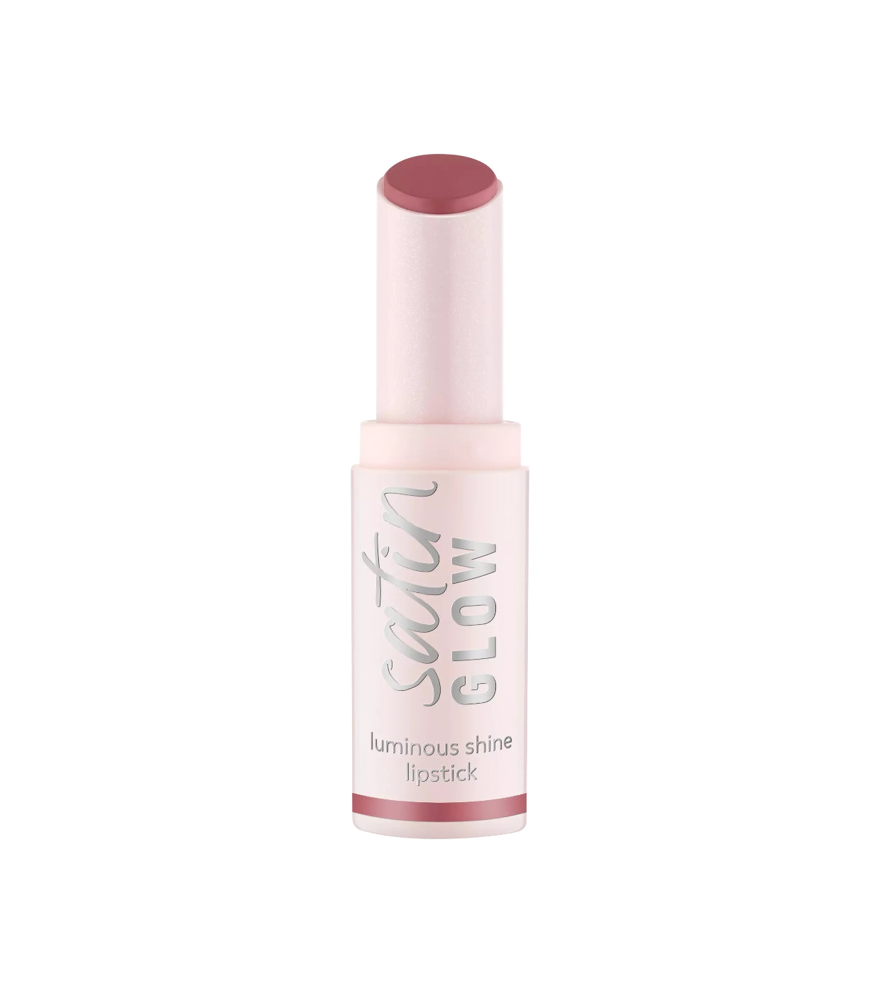 Essence Satin Glow Creme-Lippenstift 03 Rose And Shine – Langanhaltender, strahlender Lippenlook