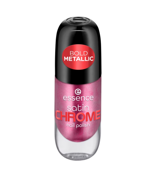 Essence Satin Chrome Nagellack 03 Artificial Pinktelligence – 8 ml perfekter Glanz