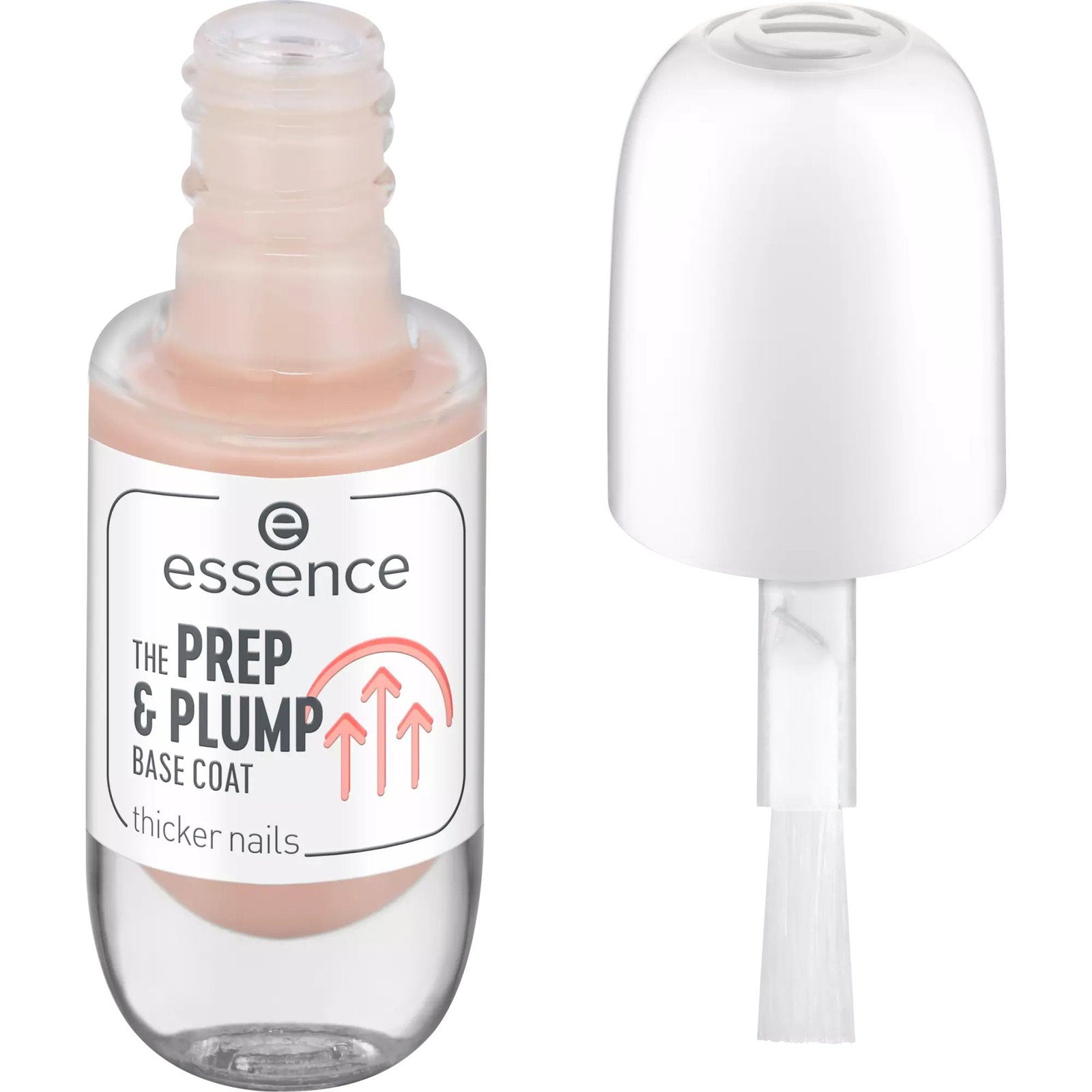 Essence Essence, The Prep & Plump, Decklack, Nagellack, 8 ml Regular
