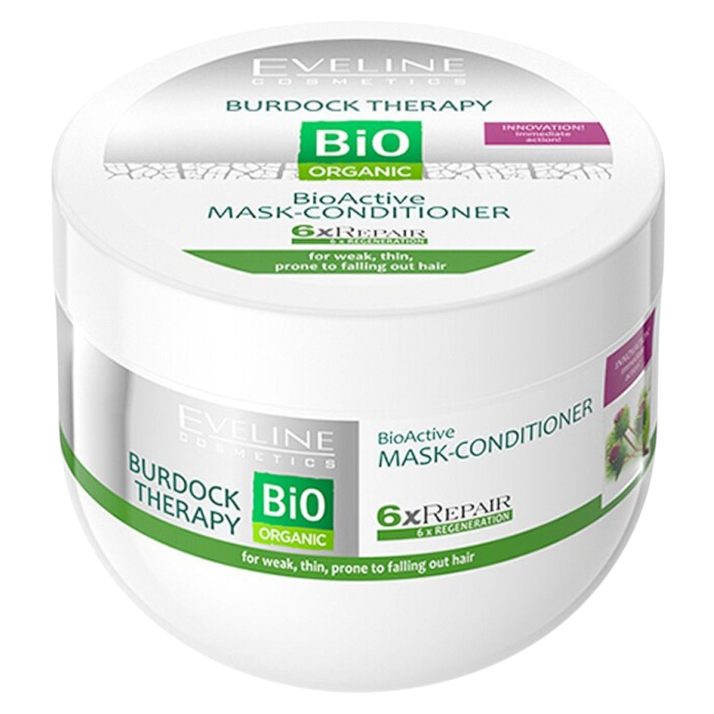 Eveline Cosmetics Eveline Cosmetics, Bio Organic, Haarspülung, Reparatur, 300 ml *Tester