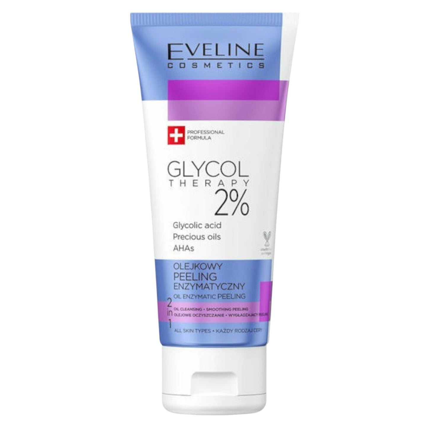 Eveline Cosmetics Eveline Cosmetics, Glycol Theraphy, Reinigung und Peeling, Peeling-Gel, 100 ml *Tester