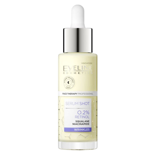 Eveline Cosmetics Eveline Cosmetics, Serum Shot, Anti-Aging, Serum, Für Gesicht & Hals, 30 ml *Tester