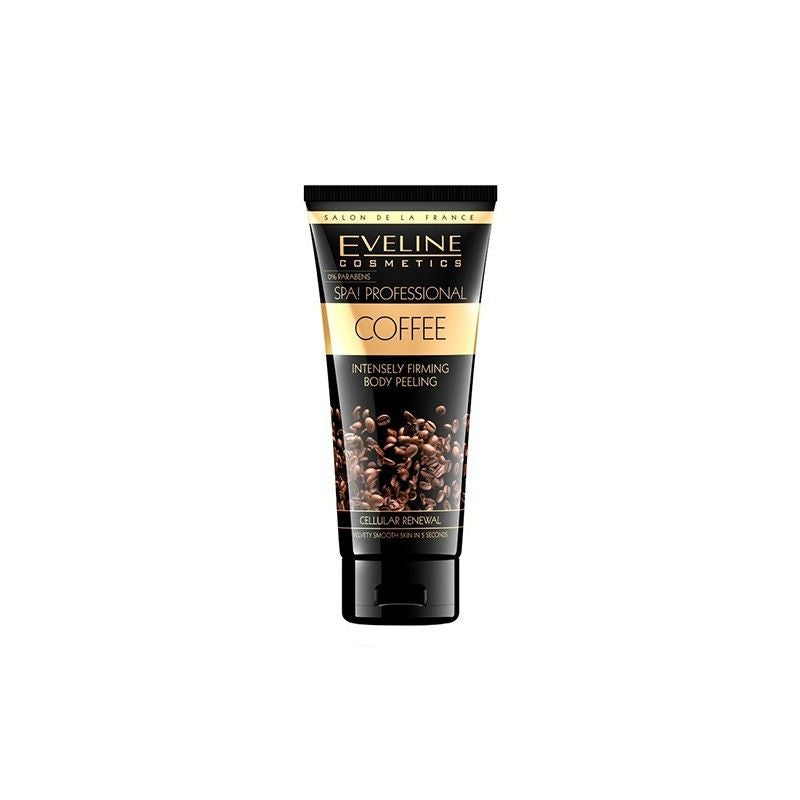 Eveline Cosmetics Eveline Cosmetics, Spa! Professional, Koffein, Schälen, Körperpeeling, 200 ml Regular