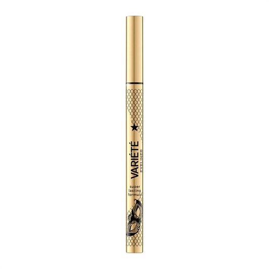 Eveline Cosmetics Eveline Cosmetics, Variete, Wasserdicht, Bleistift, Intensiv, Flüssiger Eyeliner, Ultra schwarz, 4 ml Regul