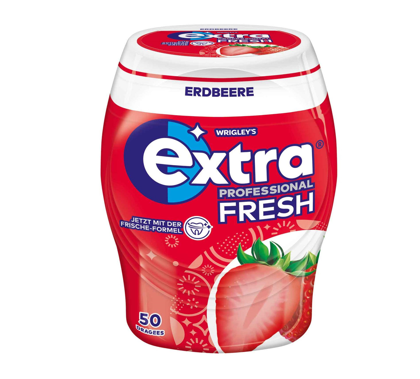 Wrigleys Extra Professional Fresh Erdbeere 50 zuckerfreie Kaugummi
