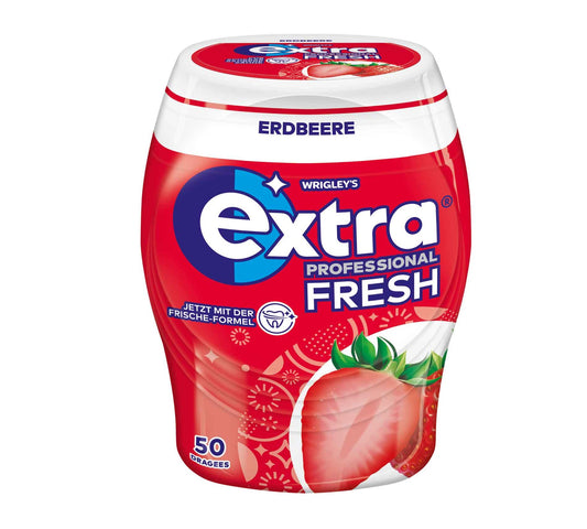 Wrigleys Extra Professional Fresh Erdbeere 50 zuckerfreie Kaugummi