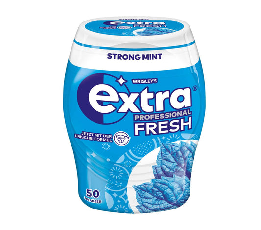 Wrigleys Extra Professional Fresh Strong Mint 50 zuckerfreie Kaugummi