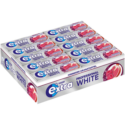Extra Professional White Himbeere Granatapfel 10er