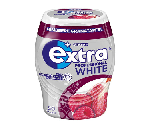 Wrigleys Extra Professional White Himbeere Granatapfel 50 Kaugummi