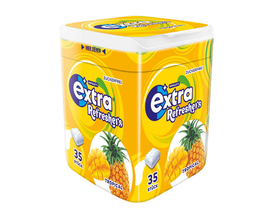 Wrigleys Extra Refreshers Tropical 35 zuckerfreie Kaugummi