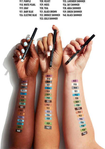 NYX Professional Makeup Slim Eye Pencil Seafoam Green – Grüner Kajal & Eyeliner 1,2 g