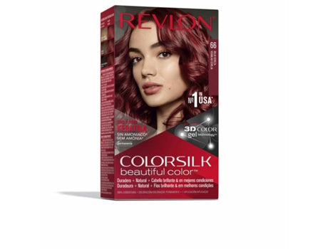 REVLON Colorsilk Haarfarbe 66 Rojo Cereza ohne Ammoniak