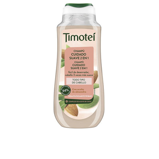 TIMOTEI 2-in-1 Shampoo Cuidado Suave mit Mandel- und Kokosöl 300 ml für alle Haartypen