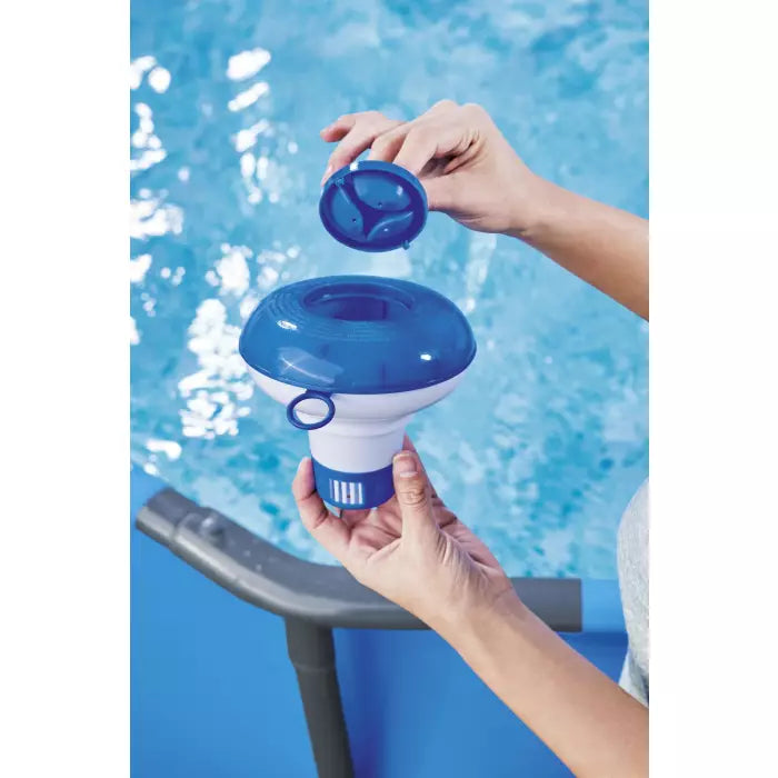 Bestway Flowclear Dosierschwimmer Ø 12,5 cm – Chlordosierer für Pools