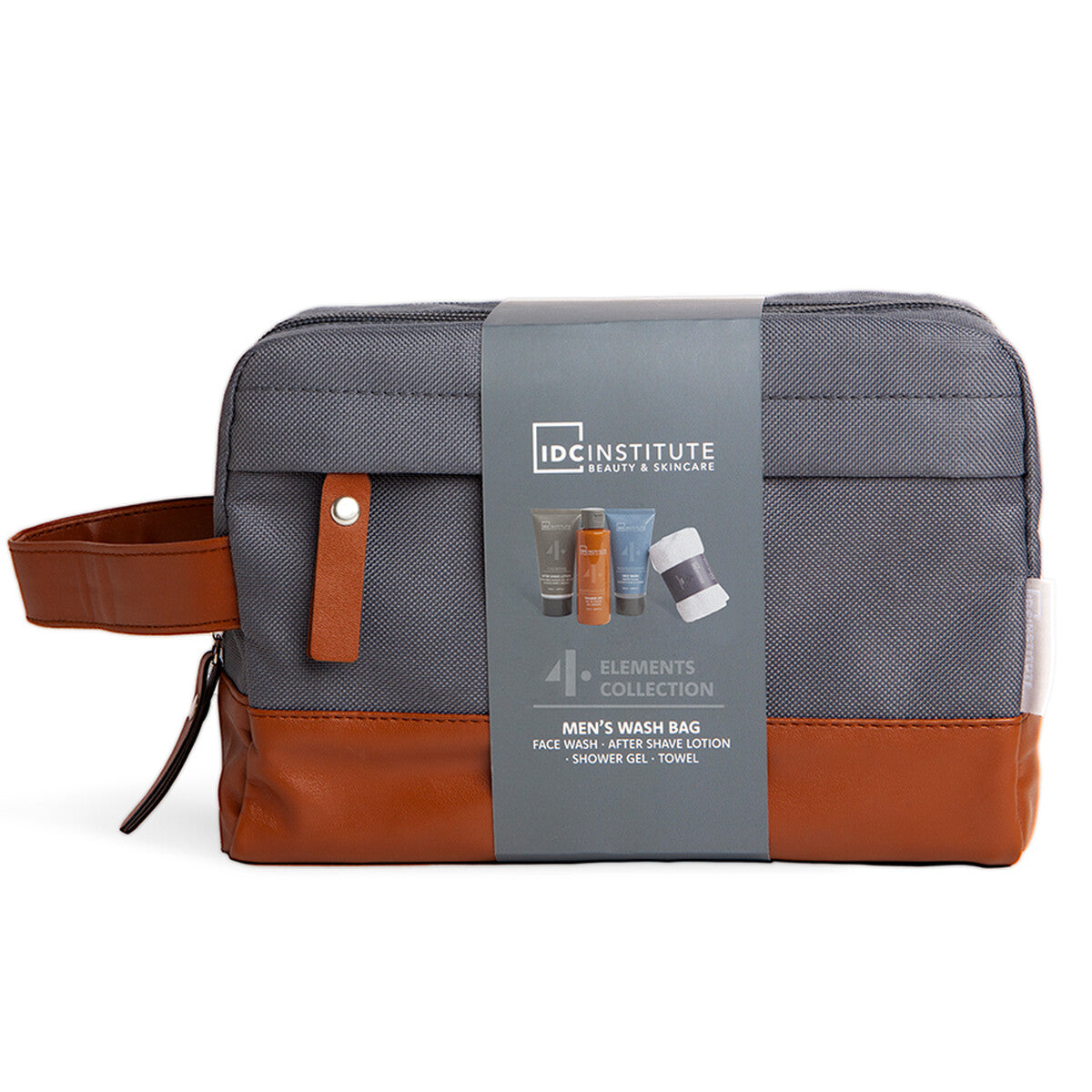 IDC INSTITUTE IDC INSTITUTE Men 4 Wash Bag Kulturtasche für Herren Kosmetik Tasche Reiseetui