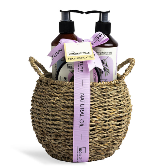 IDC Institute Natural Oil Body Spa Set 3-teilig