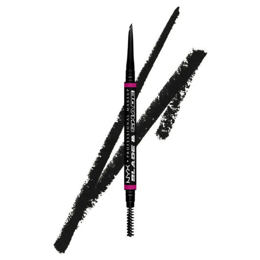 NYX NYX Blade y Shade Nano Augenbrauenstift 12 Schwarz 1 Stück Kosmetik