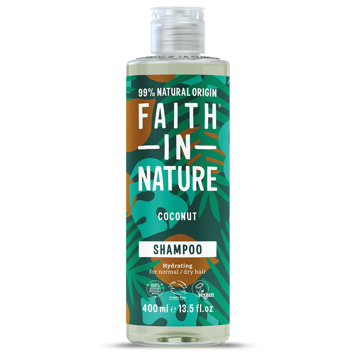 Faith In Nature Faith In Nature, Coconut, Haarshampoo, Hydrating & Moisturising, 400 ml Regular