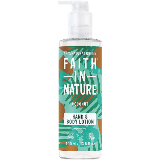 Faith In Nature Faith In Nature, Coconut, Feuchtigkeitsspendend & Weichmachend, Täglich, Körperlotion, Für Hände & Körper, 40